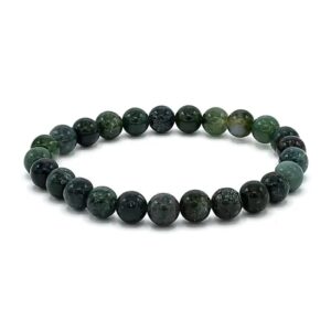 BUDDHY armband voor brede pols met mosagaat BUDDHY armband voor brede pols met mosagaat